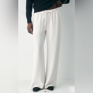 Aritzia wilfred lodge pant curved fit heather birch nwt large